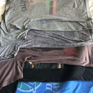👕 LOT OF 7 men’s screen print tees 👕